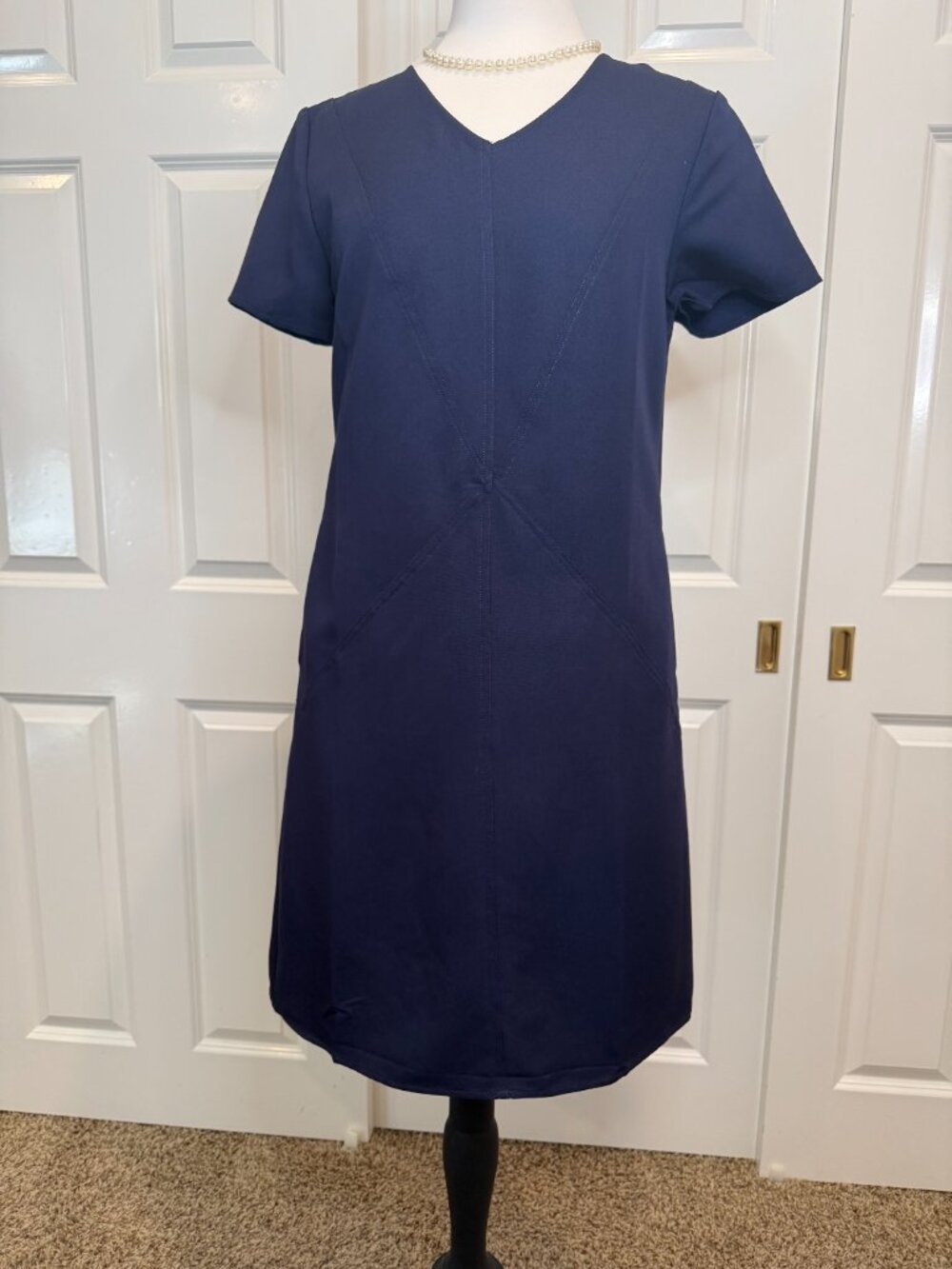 KESTAN NAVY BLUE DRESS SIZE "M" NWT